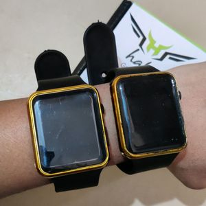 2 Digital Watch & Phone Stand