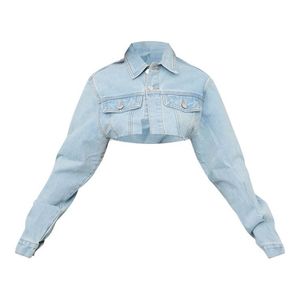 Super Crop Denim Jacket 🍋‍🟩🎀