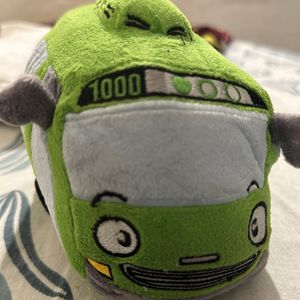 Green Car Teddy Toy For Kids