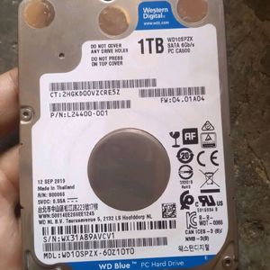 1TB HDD For Laptop