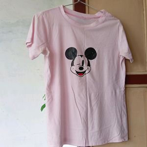 2 Pink Tshirt L Size