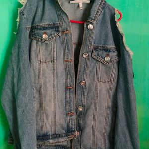 Souldier Cut Denim Jacket