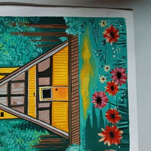 Cottage Painting (Sheet)