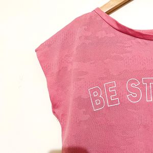 Team spirit Pink Top