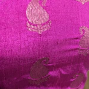 Hot Pink Colour Festive Kurtha