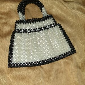 Pearl Beaded Fancy Handbag