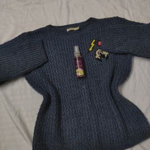 Woolen Sweater For Fall