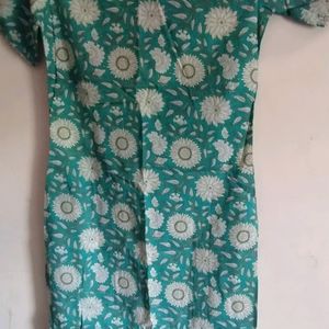 Light green Colour Printed Kurti