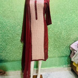 2 Pece Kurta Dupatta