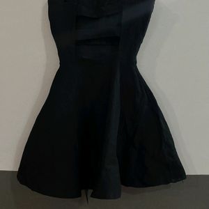 Mini Dress Black + backless