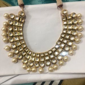 Kundan Necklace With Pearl