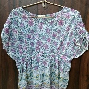 Beautiful Butterfly Sleeves Top For Women