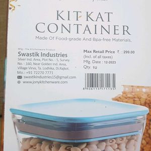 Combo Set of Kit Kat Container - Green and Red