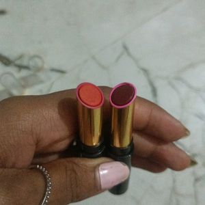 Matte Lipstick 💄 Mehroon &Orange Colour