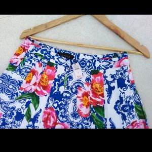 Talbot Floral A line skirt, USA store bought