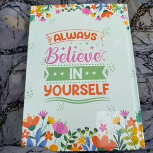 Floral Inspirational Journal Diary (book)