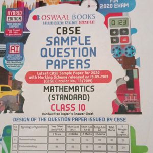 Oswal Maths Cbse