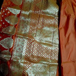 🧡🧡Fabulous Katan Banarasi Silk Saree