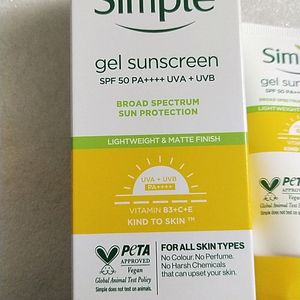 Gel Sunscreen SPF50PA++++