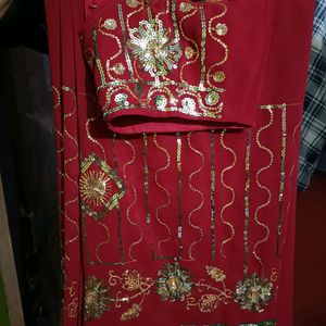Sari With Blouse