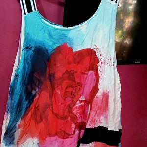 Colour Printed Top