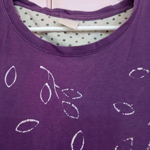 Purple Winnie The Pooh Top