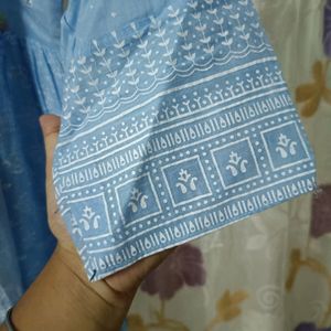 Blue Kurta