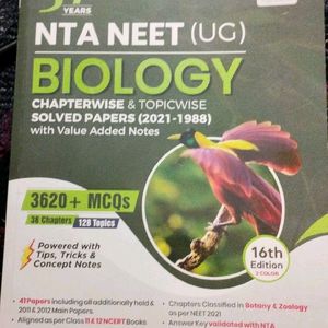 NTA NEET PAPERS BIOLOGY BOOK