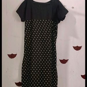 3 Black Kurtis