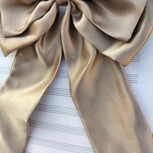 Satin Bow Clip