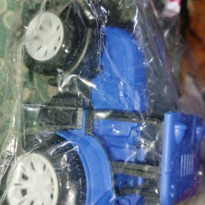 Blue Toy Tractor