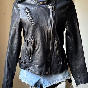 Leather Biker Jacket