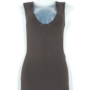 Brown Western Bodycone Dress