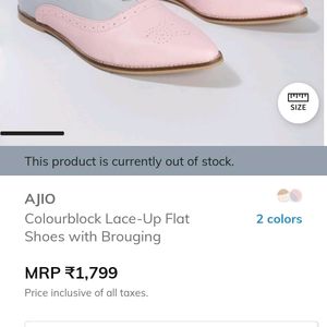 AJIO FLAT SHOES