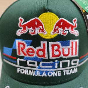 Red Bull Men Olive Green Cap