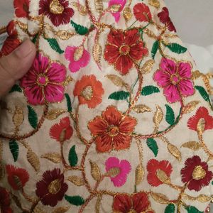 Potli Embroidered