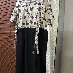 Stylish Western Dress Shrug Combo