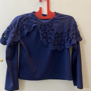 Navy Blue Top