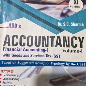 Class 11th Accountancy S.C. Sharma