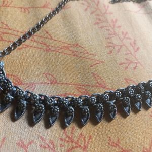 Oxidised Choker Necklace