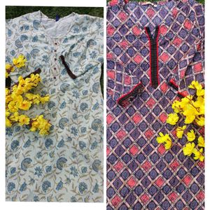 🎀🔥 Combo Offer Women Dailywear Kurta 🔥🎀