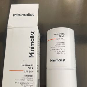 Minimalist Sunscreen Stick SPF 50+