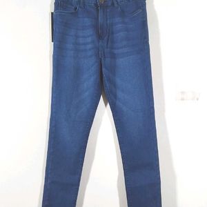 Blue High Waist Jeans (Women's)