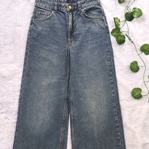 H&M Wide Leg Jeans 28