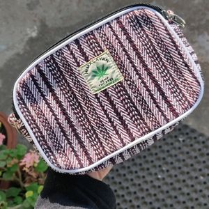 Organic Hemp Crossbody Bag