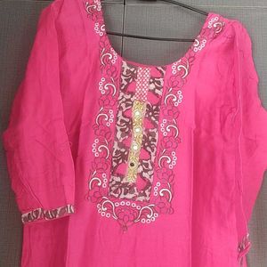 Kurta Plazoo Duptta Suit