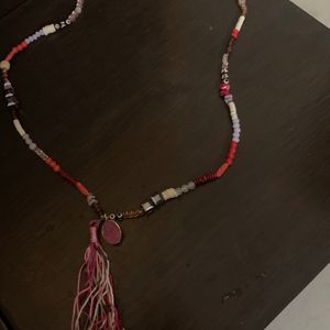 Very Elegant Multi-colored Beads Necklace