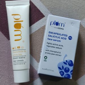 Plum Serum And Day Cream