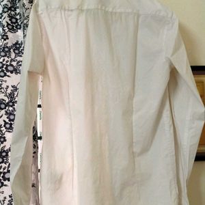 Men's Louis Philipe White Shirt chest size 39to40