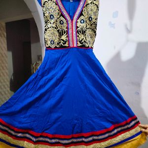 Anarkali Dress Top Without Dupatta And Salwar